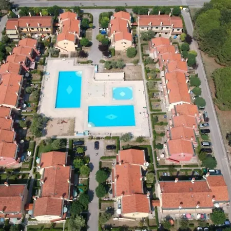 Modern Two Level With Playground And Pool Bibione