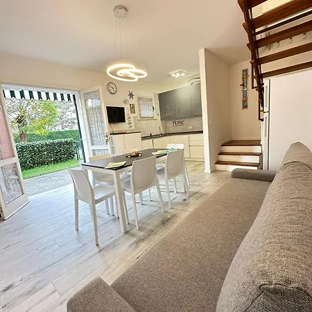 Modern Two Level With Playground And Pool Bibione
